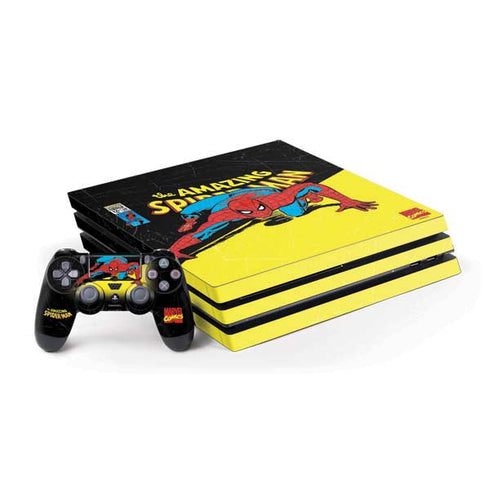 Marvel Classic Comics The Amazing Spider-Man PlayStation PS4 Skins